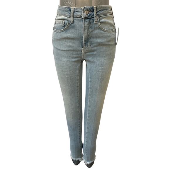 Free People Denim - NWT We The Free Free People Skinny Raw Hem Jeans Women's Size 24